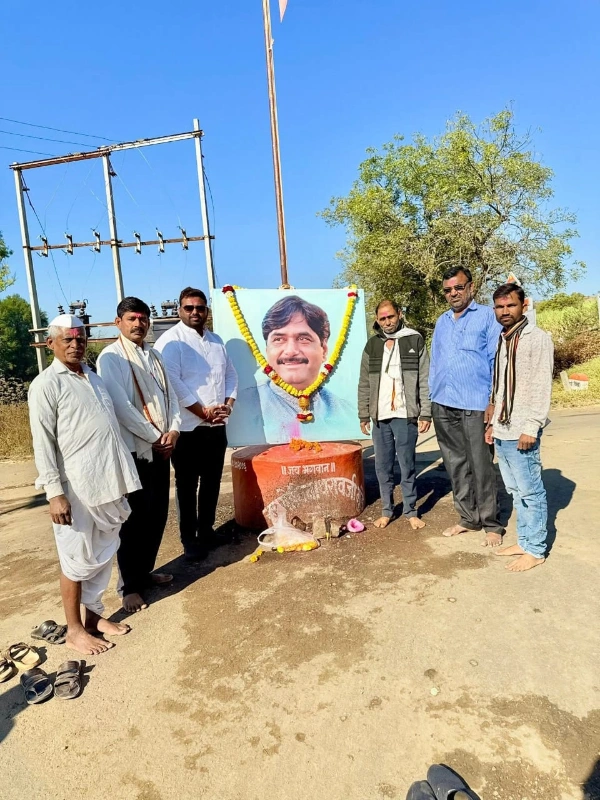 स्व. गोपिनाथराव मुंडे जयंती उत्साहात साजरी